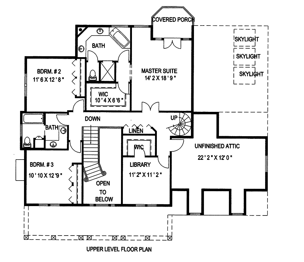 Floor Plan Upper Level