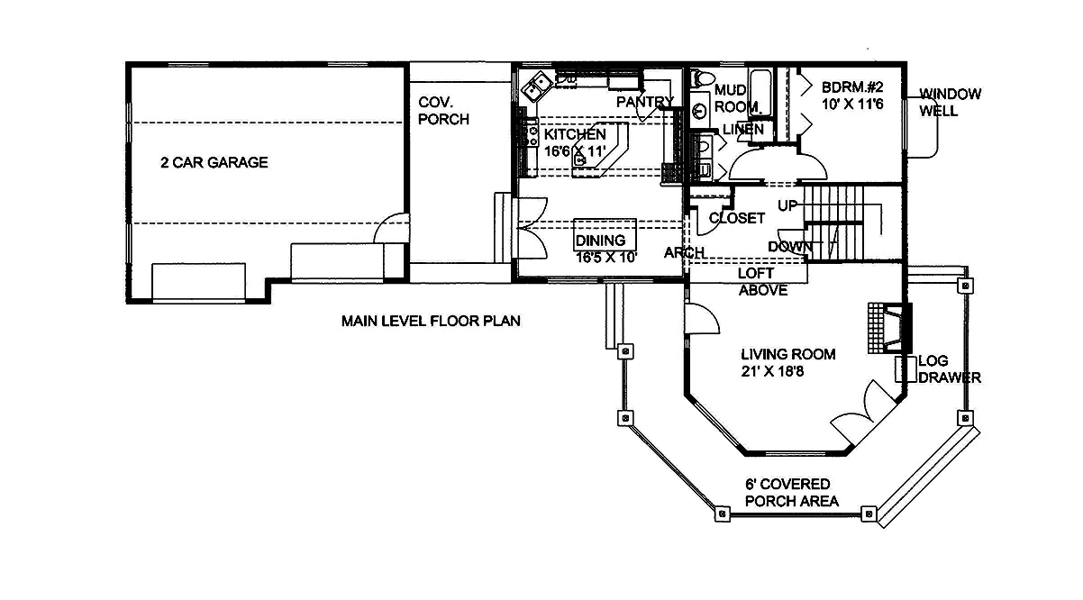 Floor Plan Main Level