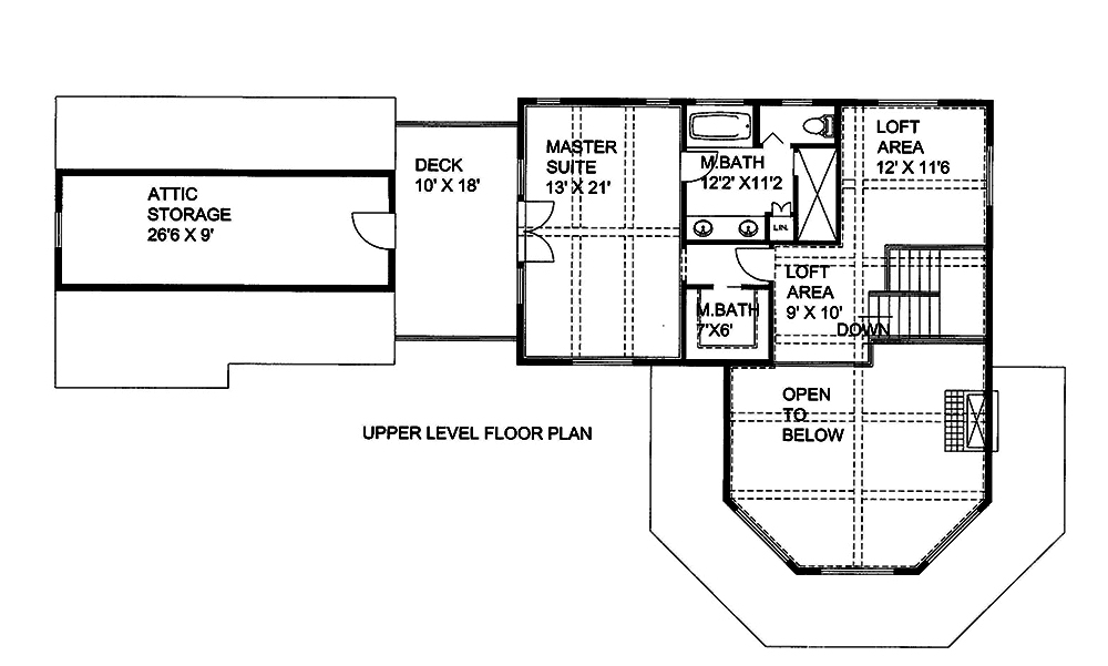 Floor Plan Upper Level