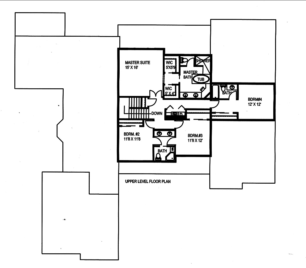 Floor Plan Upper Level