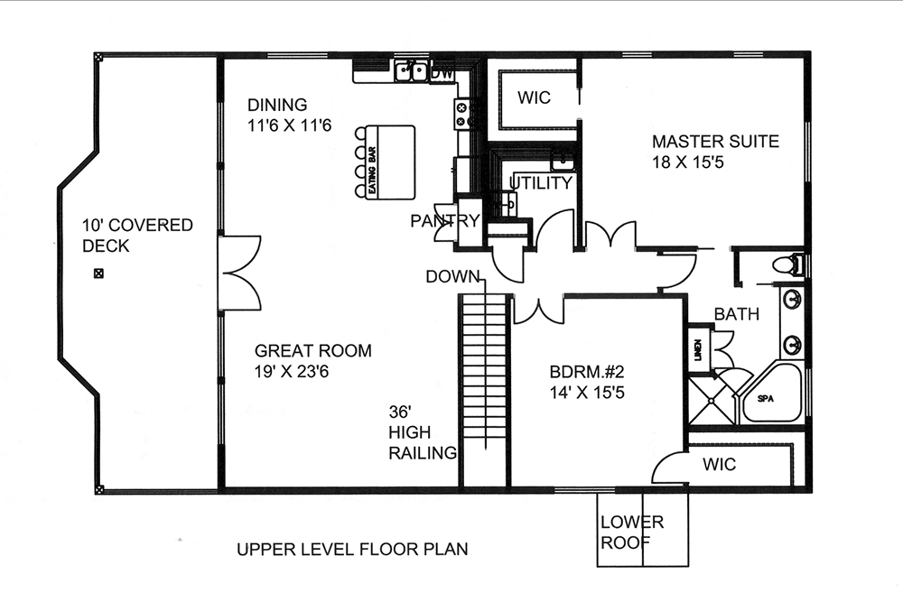 Floor Plan Upper Level
