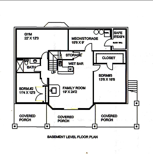Floor Plan Basement
