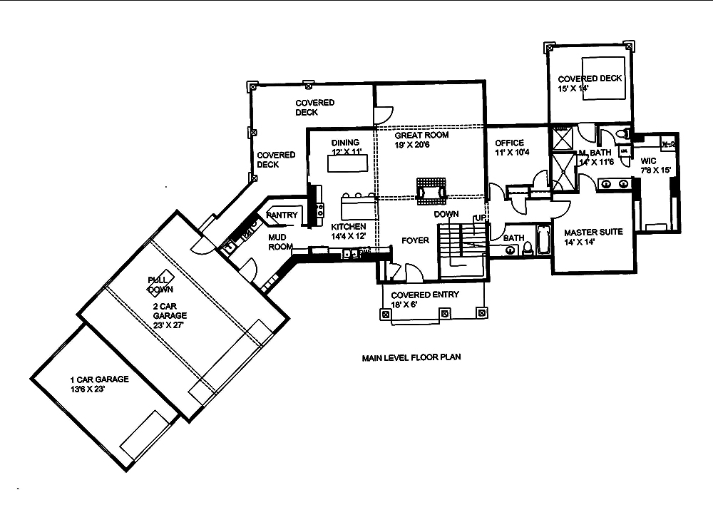 Floor Plan Main Level
