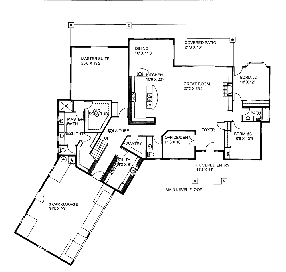 Floor Plan Main Level