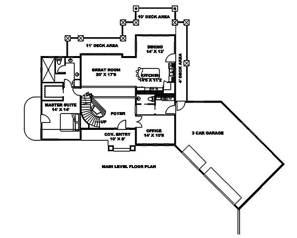 Floor Plan Main Level