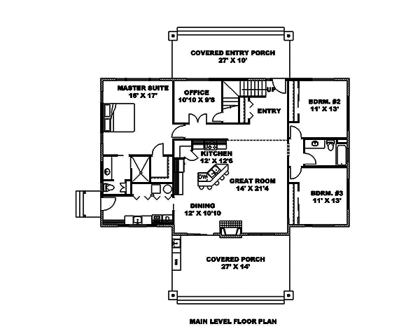 Floor Plan Main Level