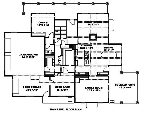 Floor Plan Main Level