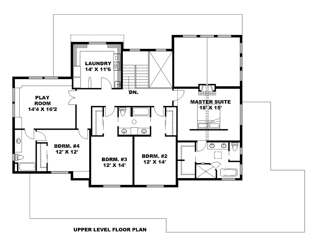 Floor Plan Upper Level