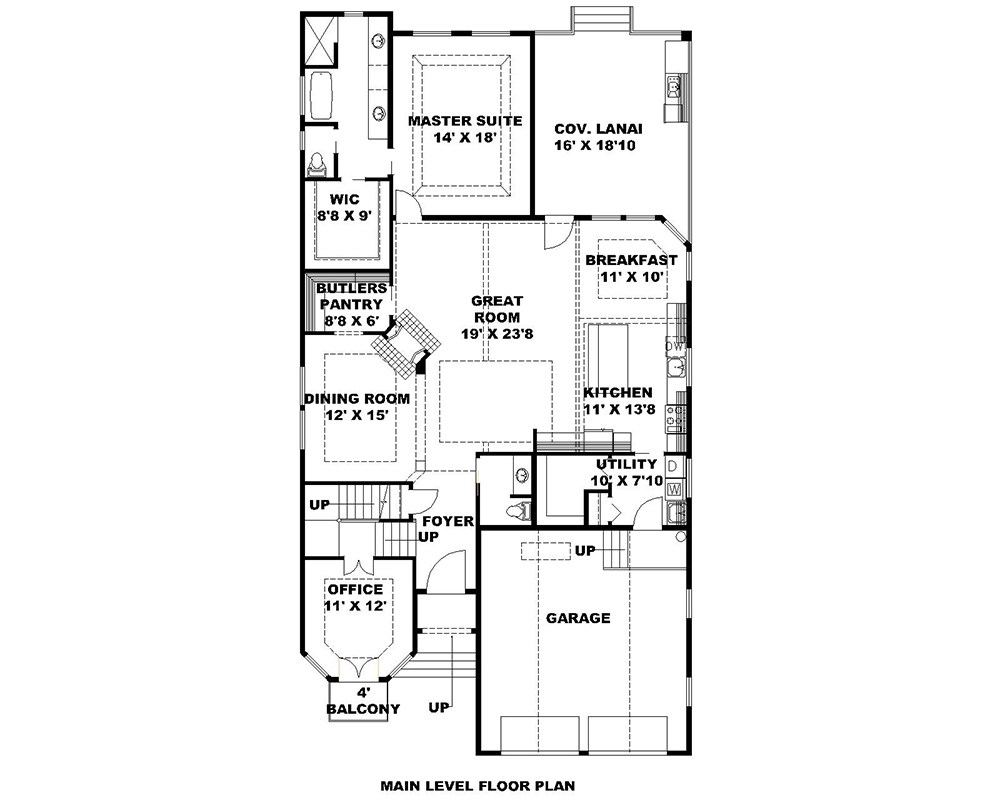 Floor Plan Main Level