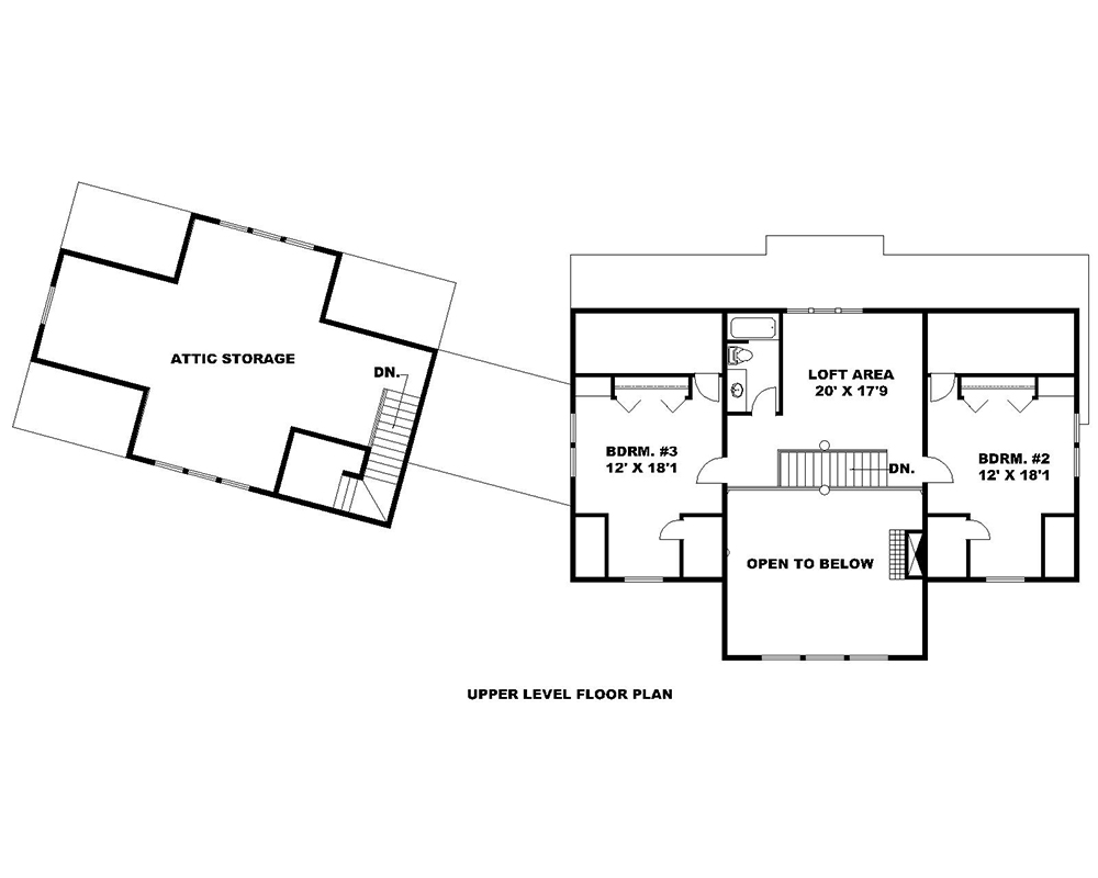 Floor Plan Upper Level
