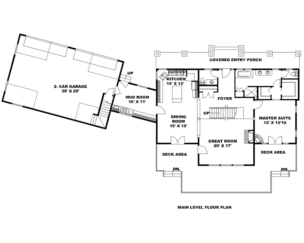 Floor Plan Main Level