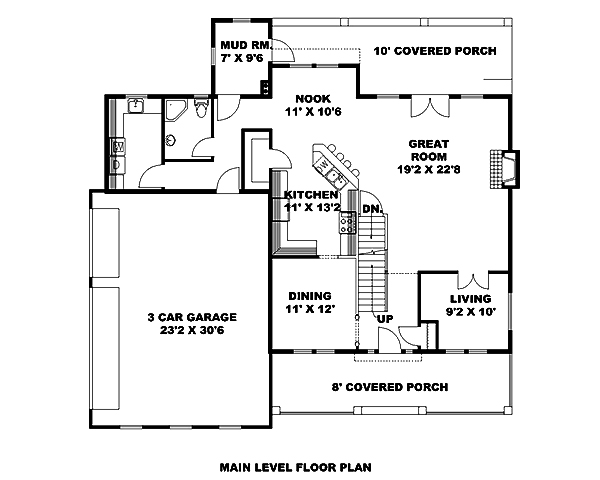 Floor Plan Main Level