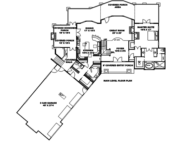 Floor Plan Main Level