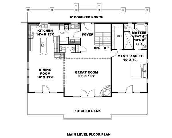 Floor Plan Main Level