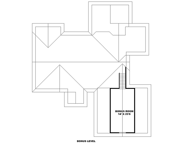 Floor Plan Bonus Room