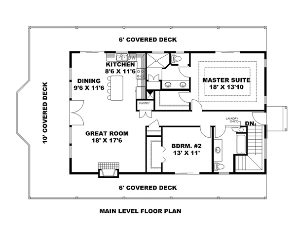Floor Plan Main Level