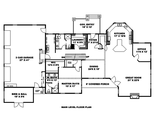 Floor Plan Main Level