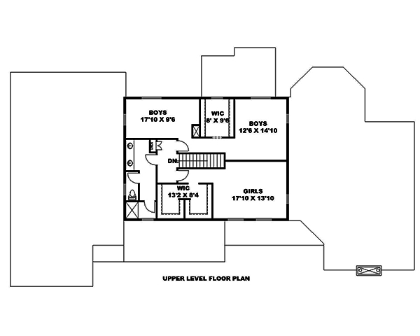 Floor Plan Upper Level