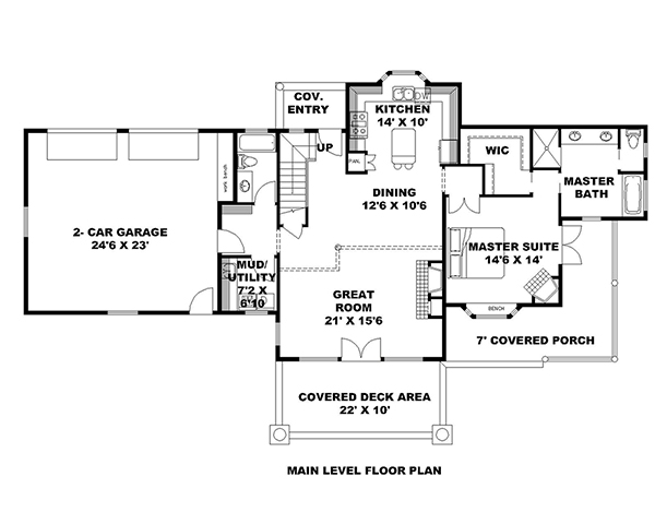 Floor Plan Main Level