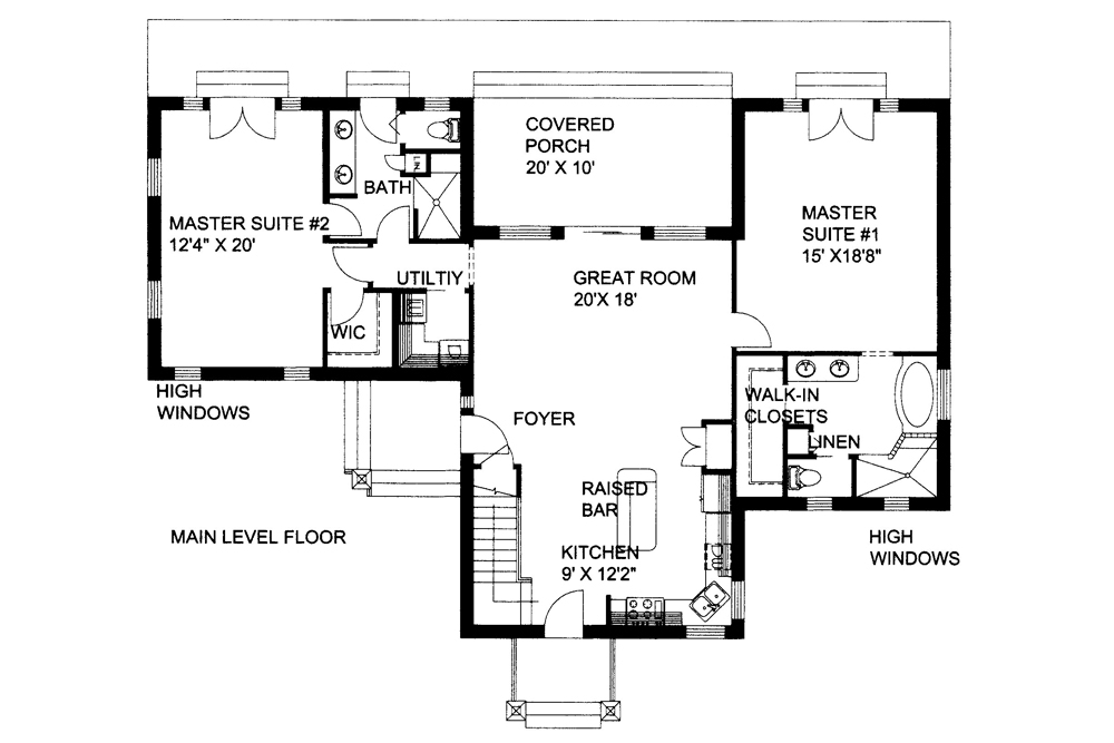 Floor Plan Main Level