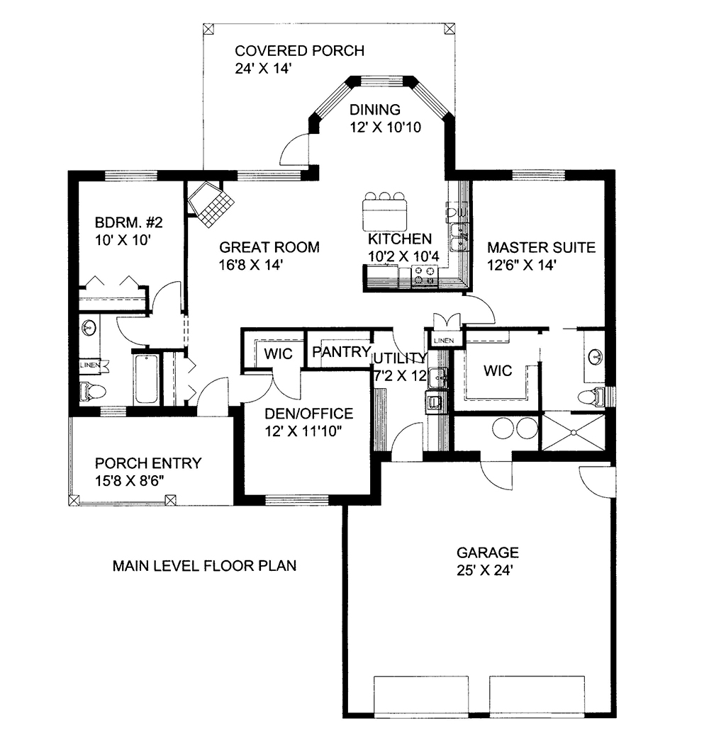 Floor Plan Main Level