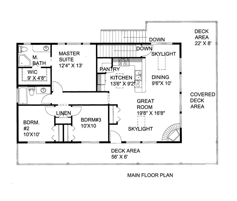 Floor Plan Main Level