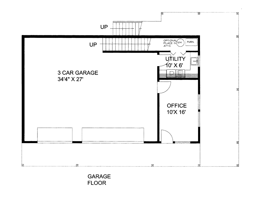 Floor Plan Garage