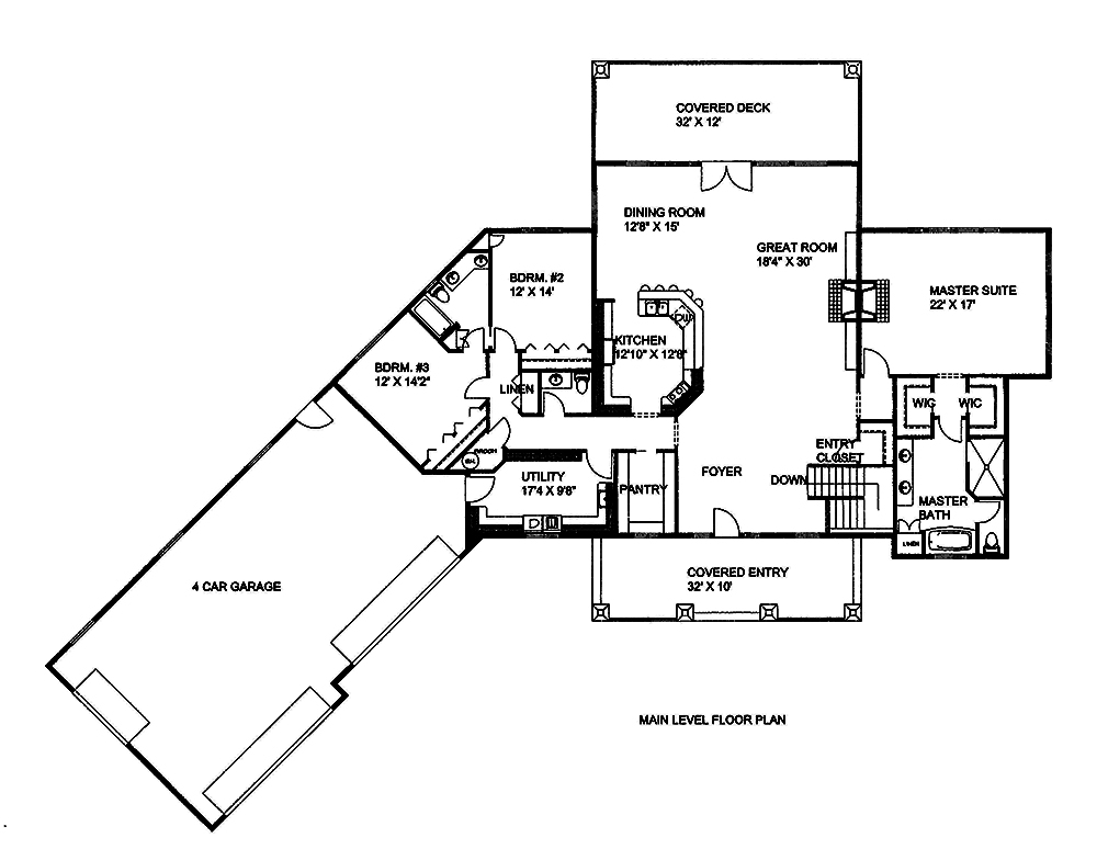 Floor Plan Main Level