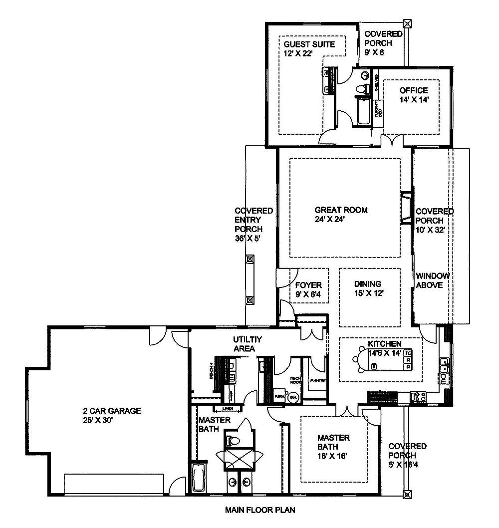 Floor Plan Main Level
