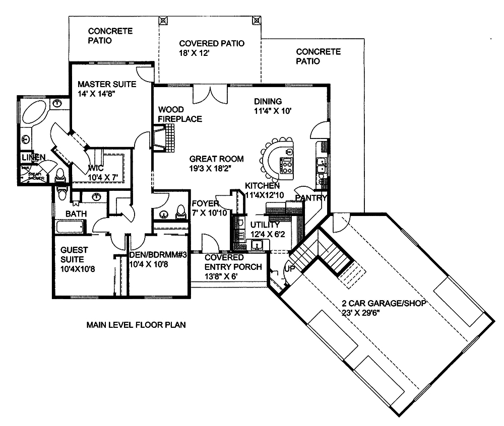 Floor Plan Main Level