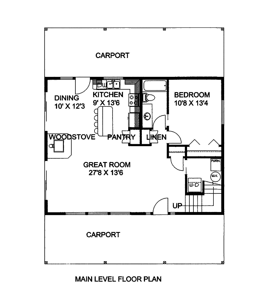Floor Plan Main Level