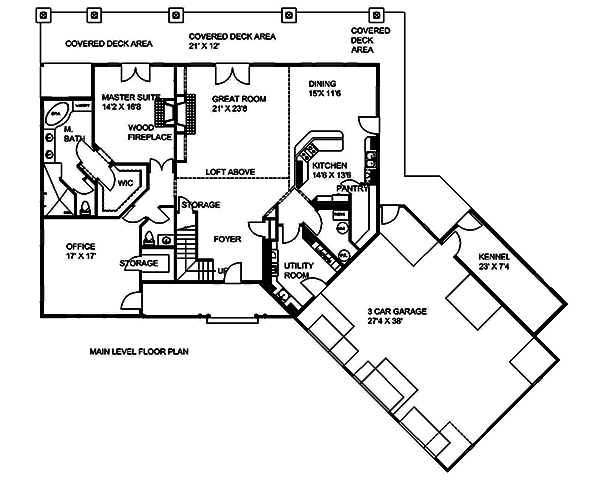 Floor Plan Main Level
