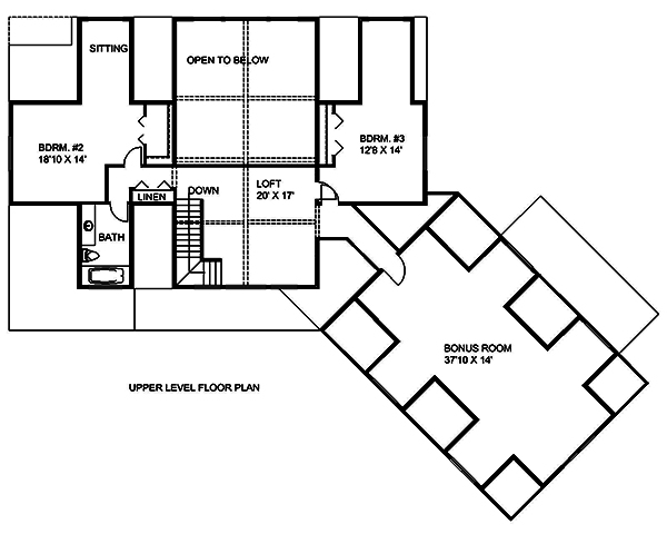 Floor Plan Upper Level