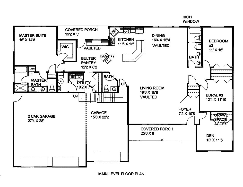 Floor Plan Main Level