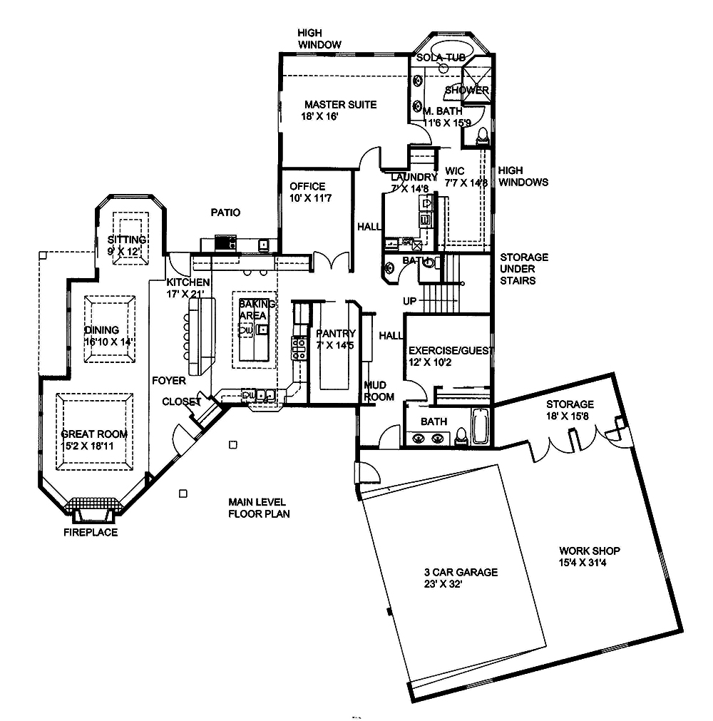 Floor Plan Main Level