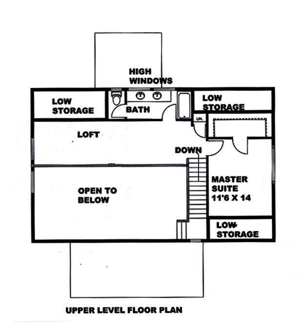 Floor Plan Upper Level