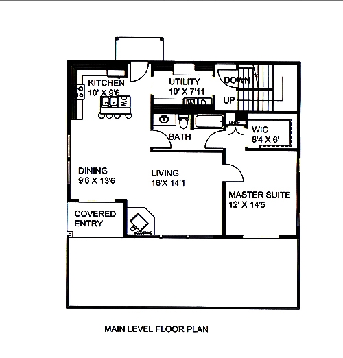 Floor Plan Main Level