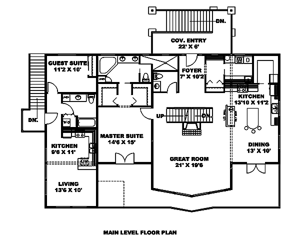 Floor Plan Main Level