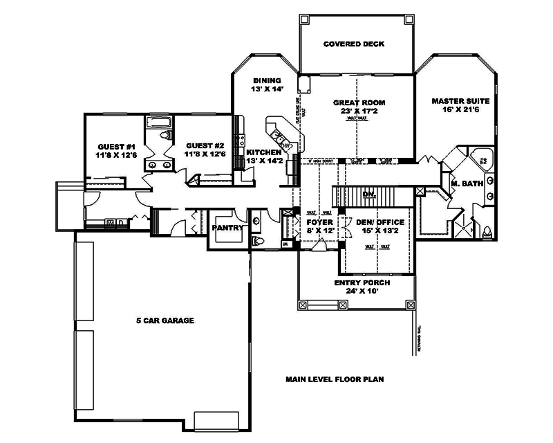 Floor Plan Main Level
