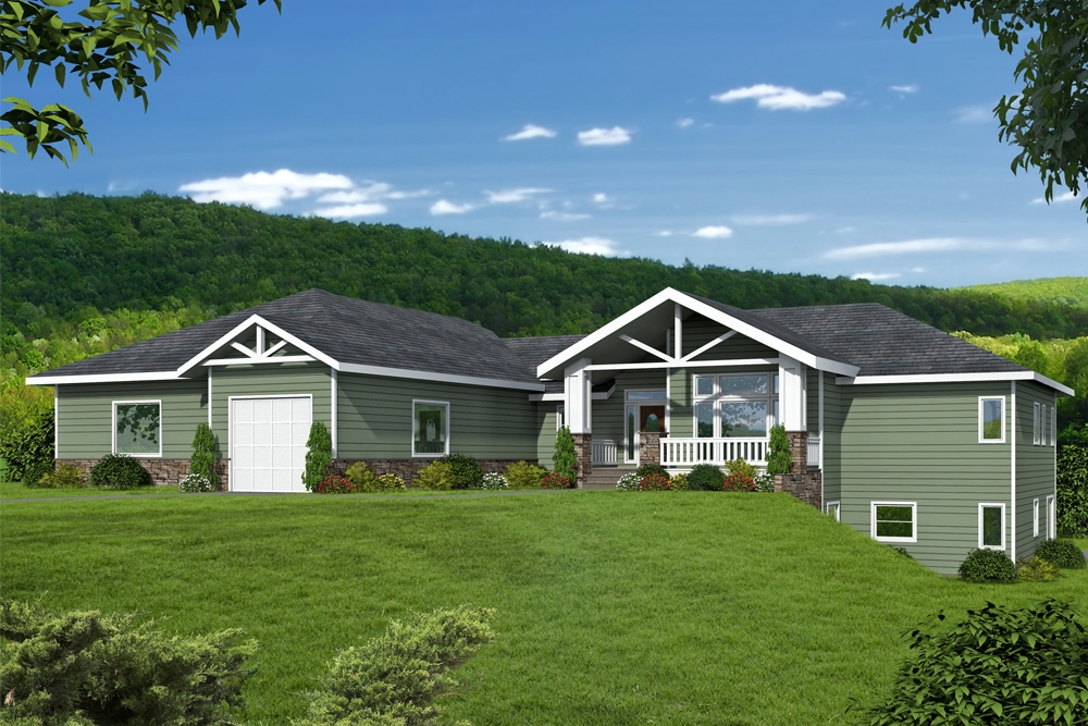 3-Bedroom, 2838 Sq Ft Coastal Home Plan - 132-1678 - Main Exterior