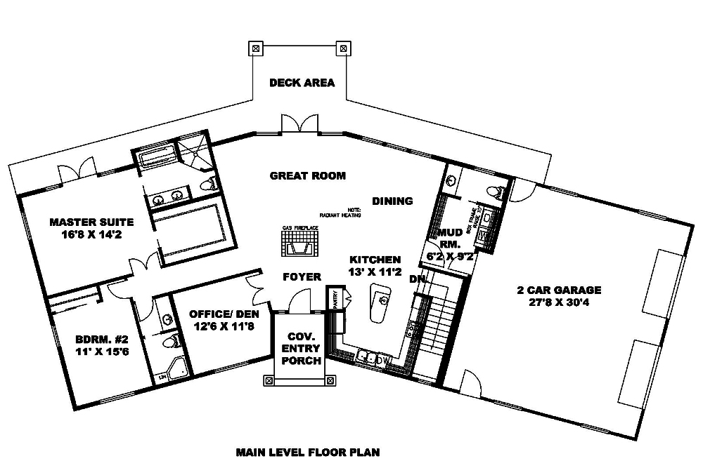 Floor Plan Main Level