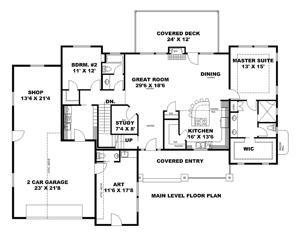 Floor Plan Main Level