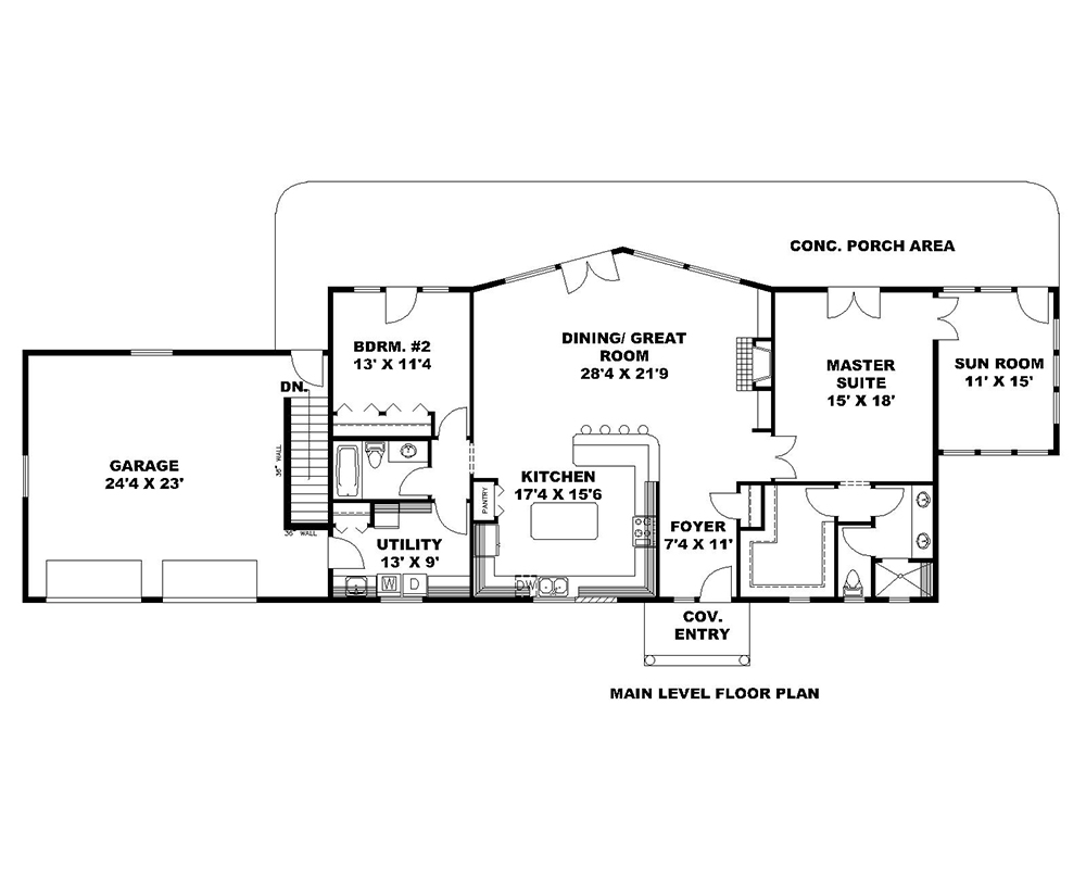 Floor Plan Main Level