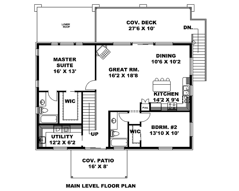 Floor Plan Main Level
