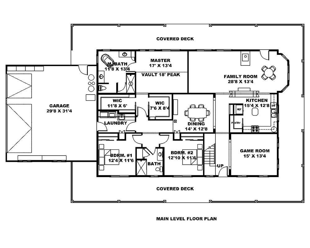 Floor Plan Main Level