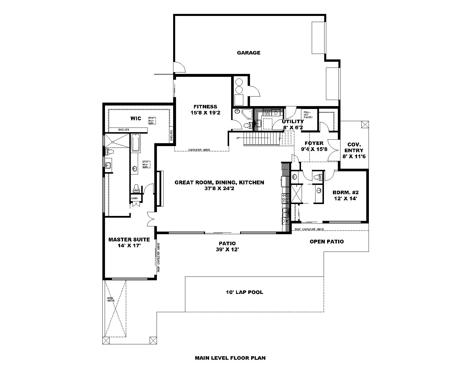 Floor Plan Main Level