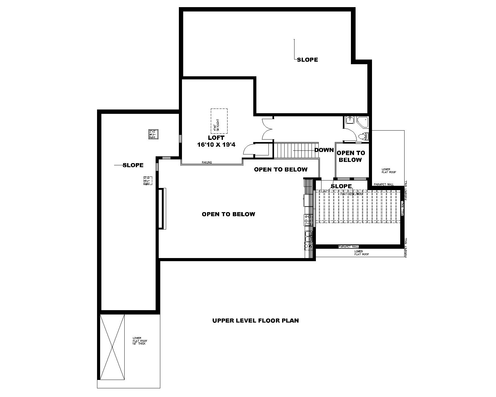 Floor Plan Upper Level