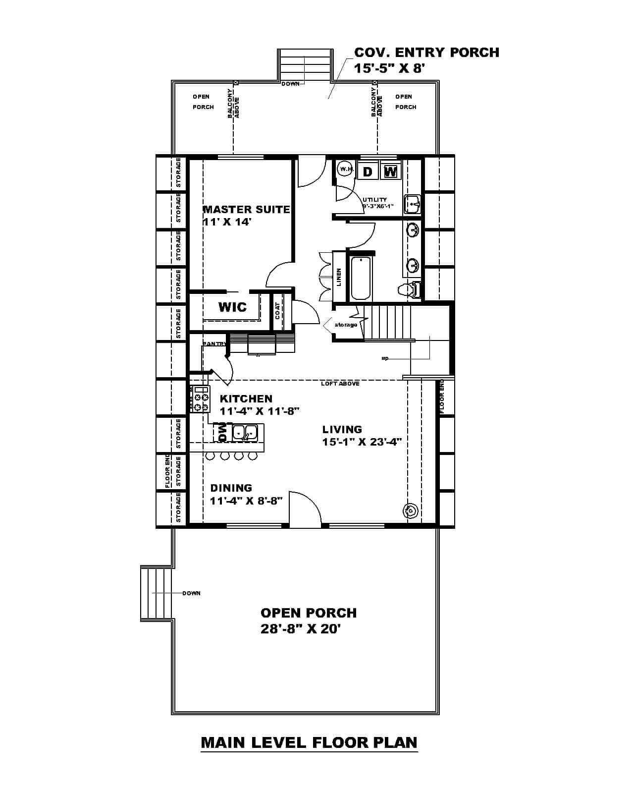Floor Plan First Story