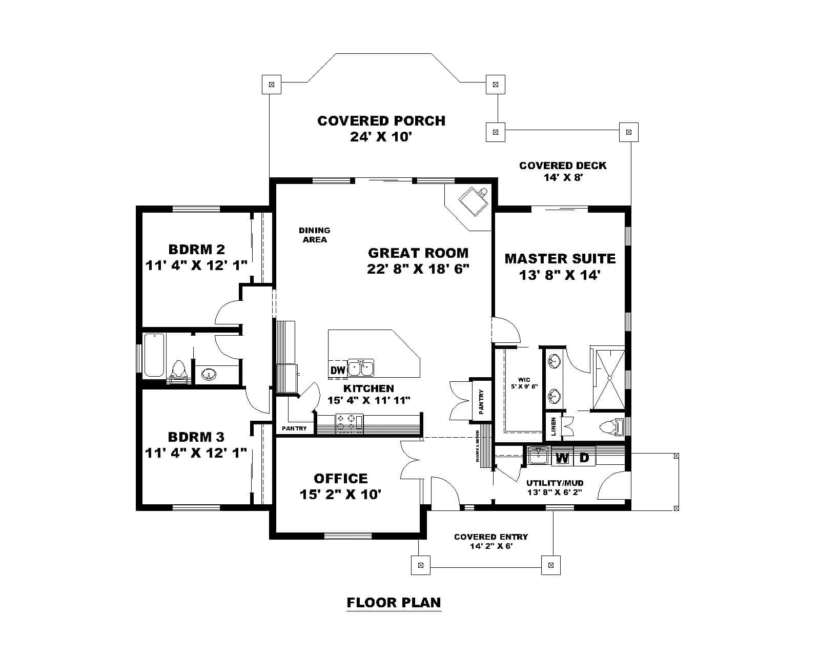 Floor Plan First Story