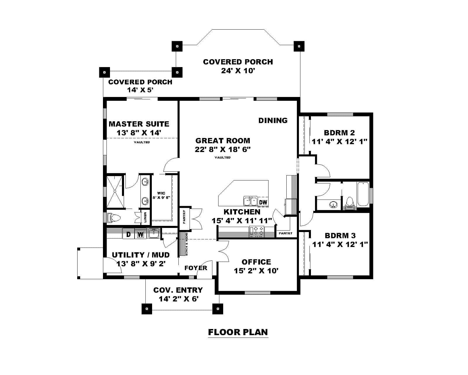 Floor Plan First Story